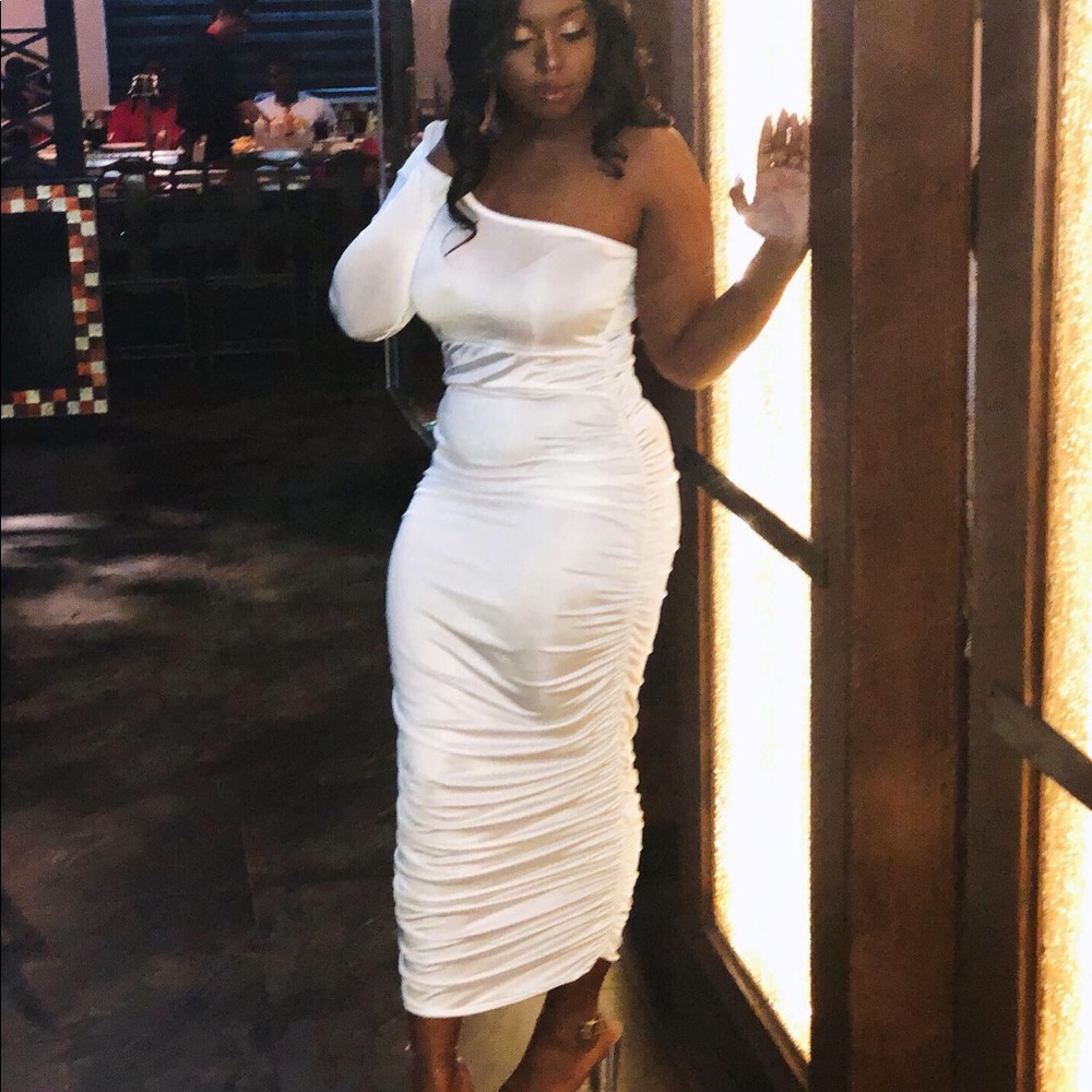 Ruched Maxi Dress